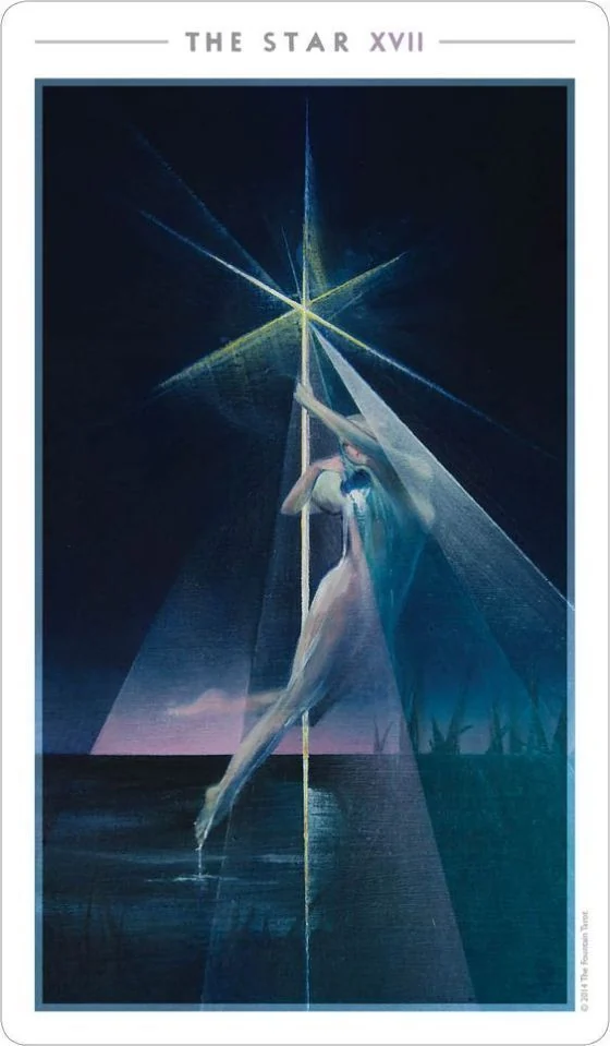 The Star card from the The Fountain Tarot deck