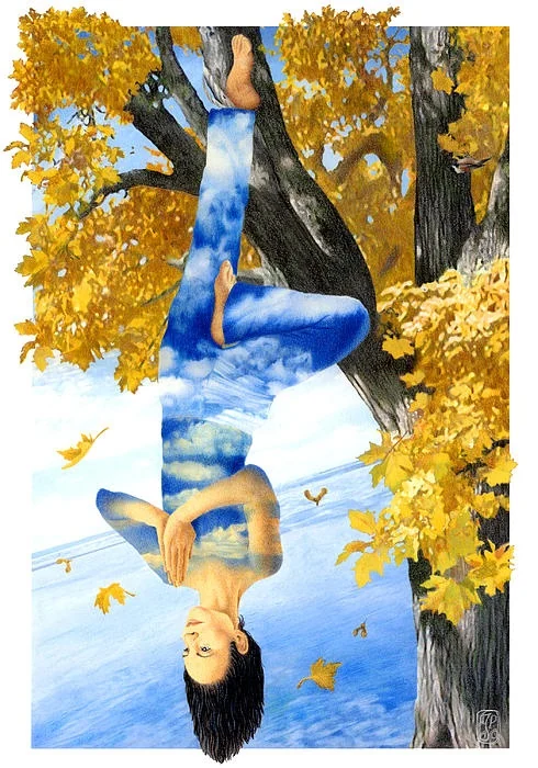 The Tree card from the Gaian Tarot deck