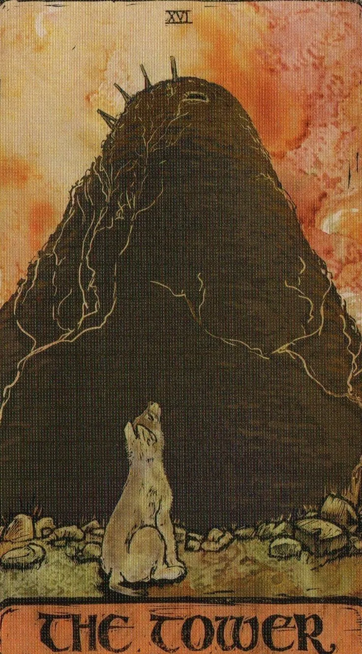 The Tower — Game Of Thrones Tarot card The Tower card from the Game Of Thrones Tarot deck