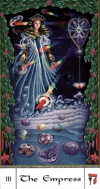 The Empress card from the Gendron Tarot deck