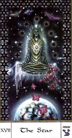 The Star card from the Gendron Tarot deck
