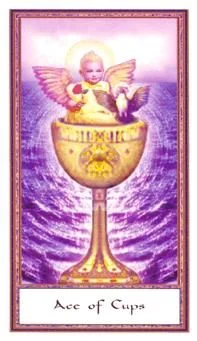 Ace of Cups card from the Gendron Tarot deck