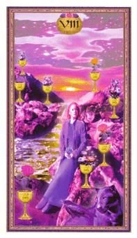 Three of Cups card from the Gendron Tarot deck