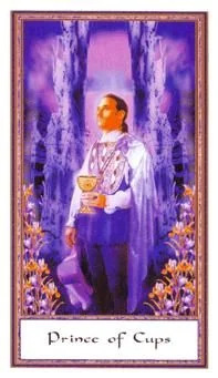 Prince of Cups card from the Gendron Tarot deck