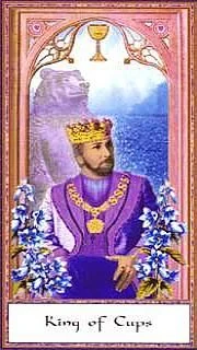 King of Cups card from the Gendron Tarot deck