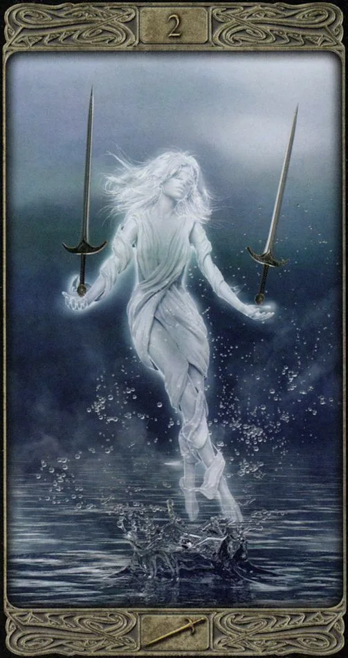 Ghost Tarot source card 03 card from the Ghost Tarot deck