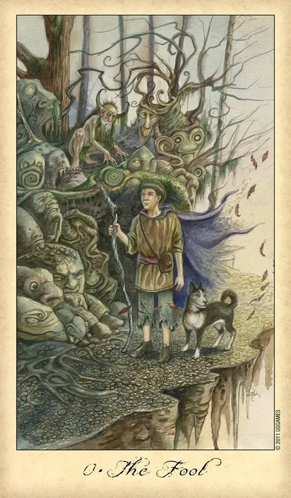 The Fool - Ghosts & Spirits Tarot - Tarot Deck by Lisa Hunt