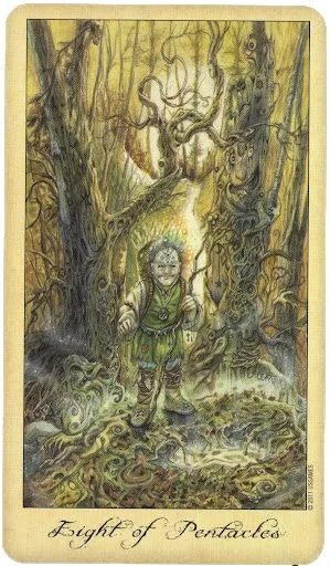 Ghosts and Spirits Tarot card 07 card from the Ghosts and Spirits Tarot deck
