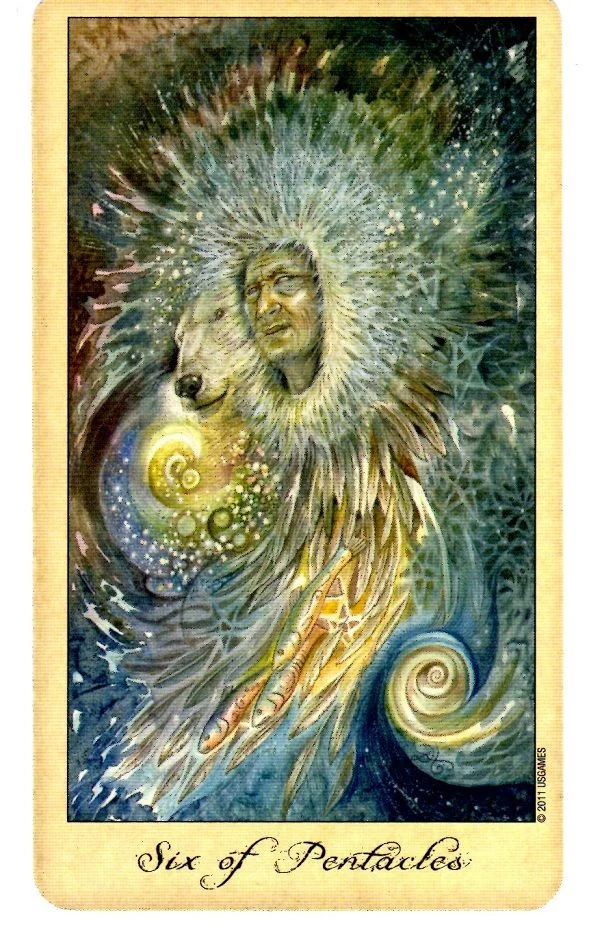 Ghosts and Spirits Tarot card 09 card from the Ghosts and Spirits Tarot deck