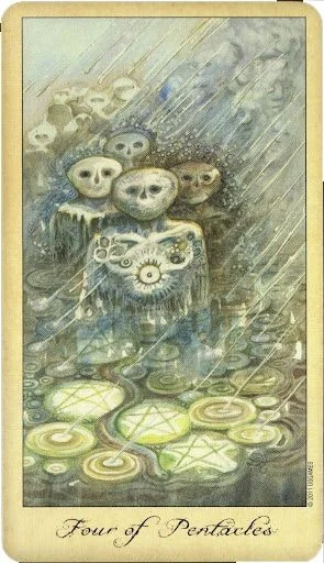 Ghosts and Spirits Tarot card 11 card from the Ghosts and Spirits Tarot deck