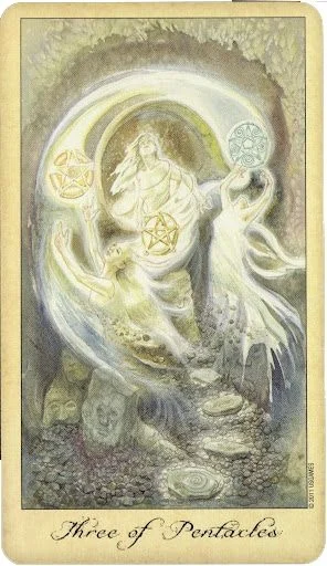 Ghosts and Spirits Tarot card 12 card from the Ghosts and Spirits Tarot deck