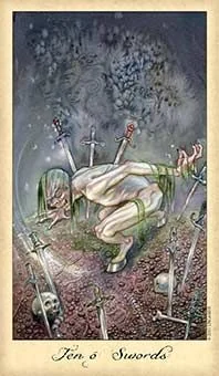 Ghosts and Spirits Tarot card 15 card from the Ghosts and Spirits Tarot deck