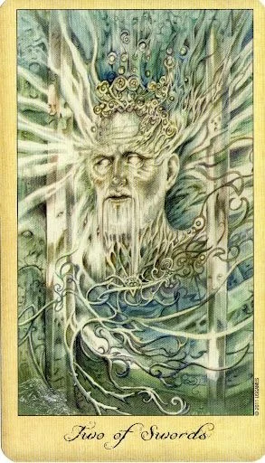 Ghosts and Spirits Tarot card 27 card from the Ghosts and Spirits Tarot deck