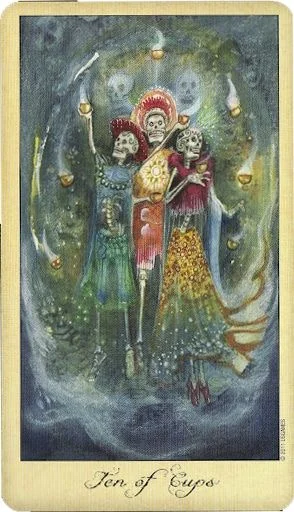 Ghosts and Spirits Tarot card 33 card from the Ghosts and Spirits Tarot deck