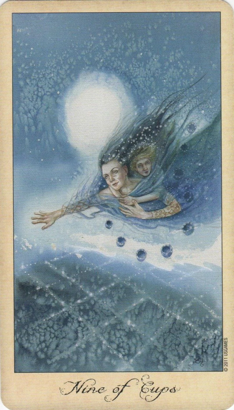 Ghosts and Spirits Tarot card 34 card from the Ghosts and Spirits Tarot deck