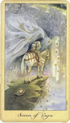 Ghosts and Spirits Tarot card 36 card from the Ghosts and Spirits Tarot deck