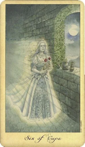 Ghosts and Spirits Tarot card 37 card from the Ghosts and Spirits Tarot deck