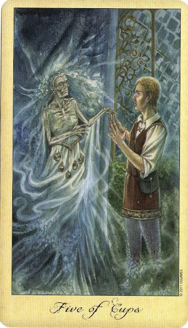 Ghosts and Spirits Tarot card 38 card from the Ghosts and Spirits Tarot deck