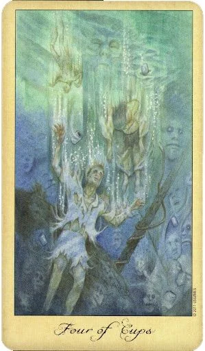 Ghosts and Spirits Tarot card 39 card from the Ghosts and Spirits Tarot deck
