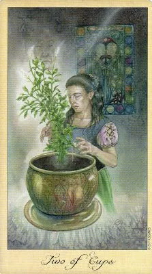 Ghosts and Spirits Tarot card 41 card from the Ghosts and Spirits Tarot deck