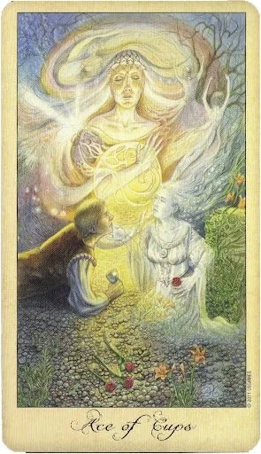 Ghosts and Spirits Tarot card 42 card from the Ghosts and Spirits Tarot deck