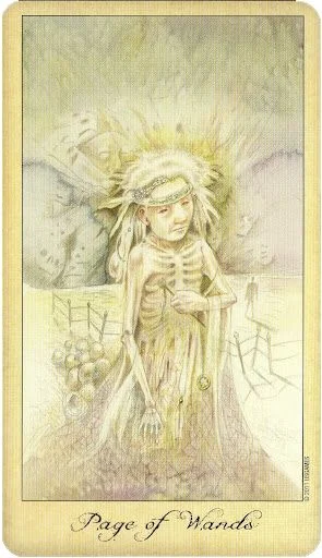Ghosts and Spirits Tarot card 45 card from the Ghosts and Spirits Tarot deck