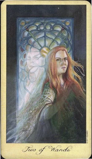 Ghosts and Spirits Tarot card 55 card from the Ghosts and Spirits Tarot deck