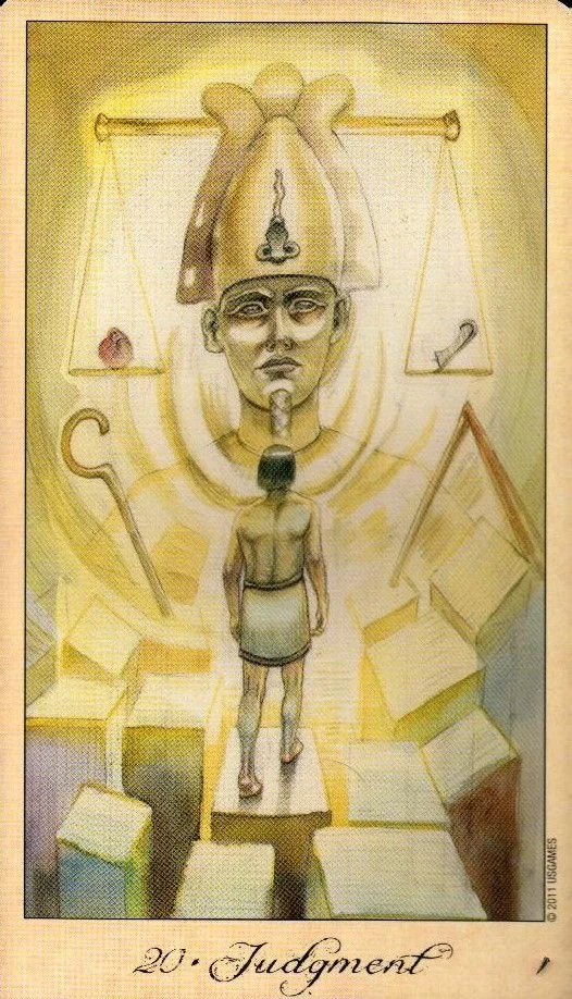 Ghosts and Spirits Tarot card 58 card from the Ghosts and Spirits Tarot deck