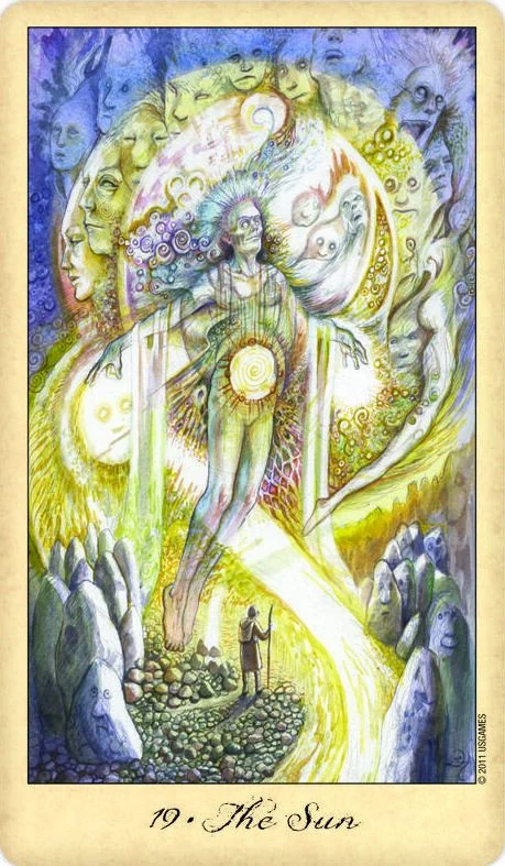Ghosts and Spirits Tarot card 59 card from the Ghosts and Spirits Tarot deck