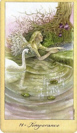 Ghosts and Spirits Tarot card 64 card from the Ghosts and Spirits Tarot deck
