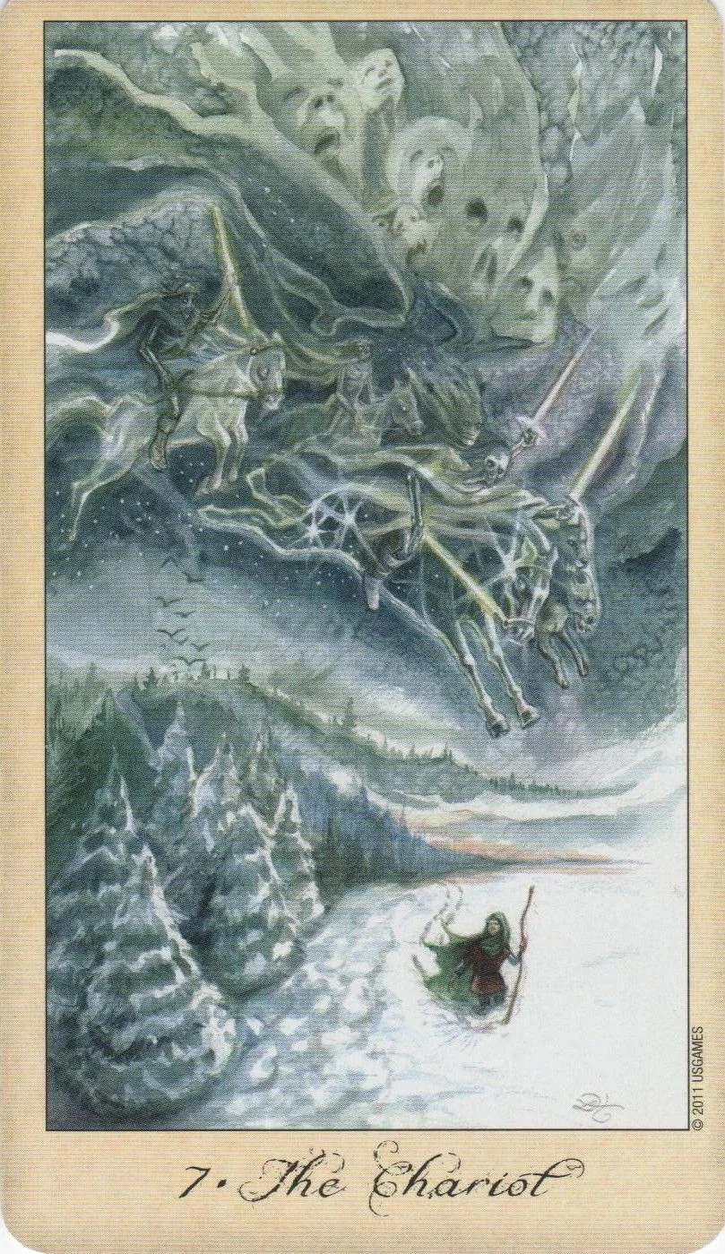 Ghosts and Spirits Tarot card 71 card from the Ghosts and Spirits Tarot deck