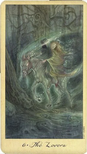 Ghosts and Spirits Tarot card 72 card from the Ghosts and Spirits Tarot deck
