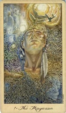 Ghosts and Spirits Tarot card 77 card from the Ghosts and Spirits Tarot deck