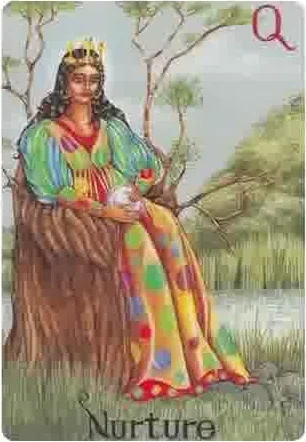 Nurture card from the Gill Tarot deck