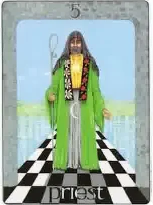 Priest card from the Gill Tarot deck