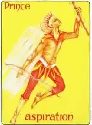 Aspiration card from the Gill Tarot deck