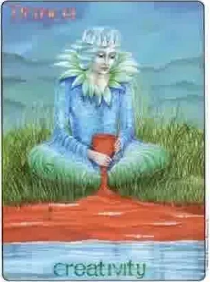 Creativity card from the Gill Tarot deck
