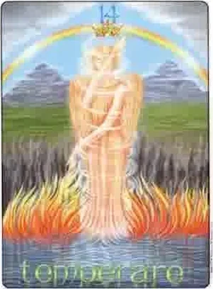 Temperance card from the Gill Tarot deck