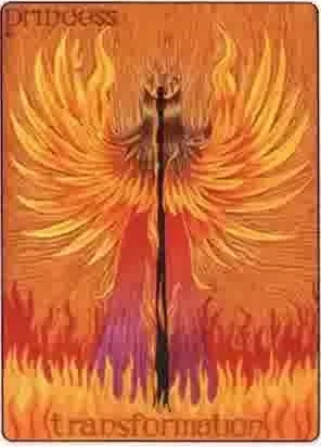 Transformation card from the Gill Tarot deck