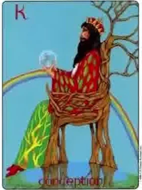 Direction card from the Gill Tarot deck
