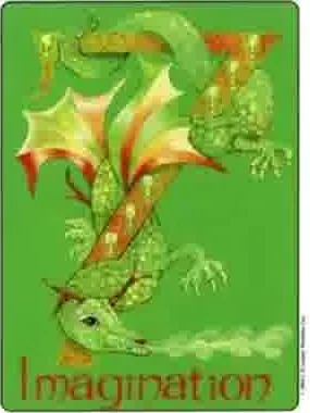 Imagination card from the Gill Tarot deck