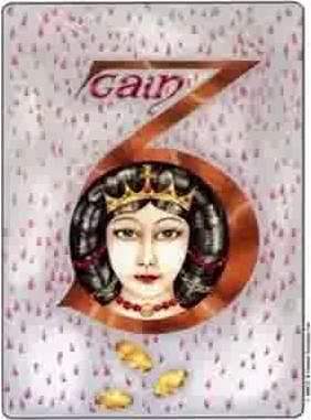 Gain card from the Gill Tarot deck