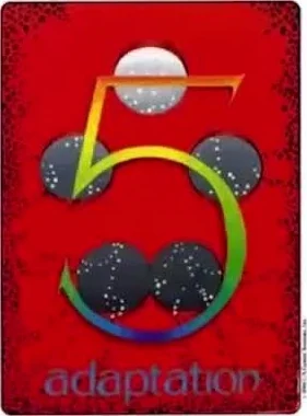 Adaptation card from the Gill Tarot deck