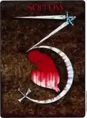 Sorrow card from the Gill Tarot deck