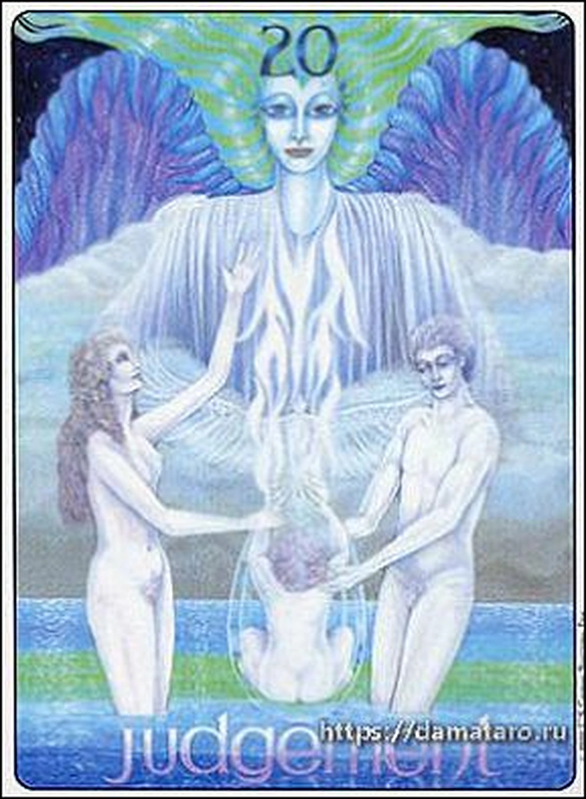 Judgement card from the Gill Tarot deck