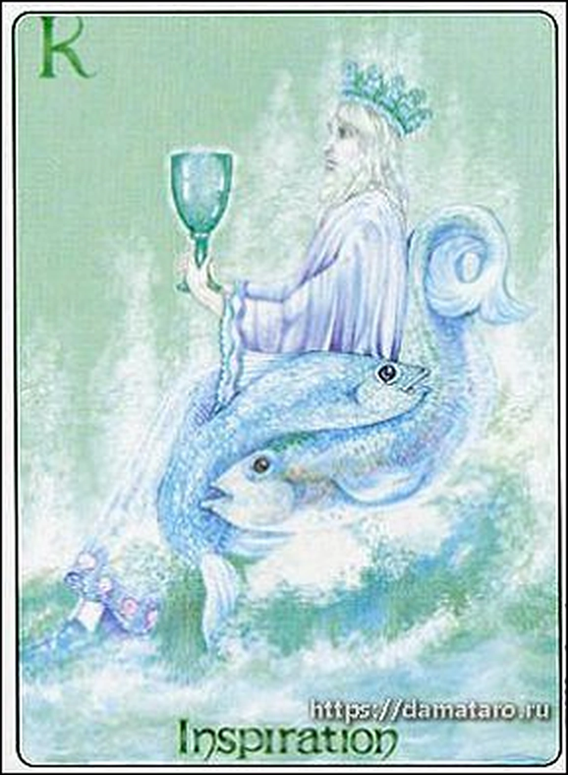Inspiration card from the Gill Tarot deck