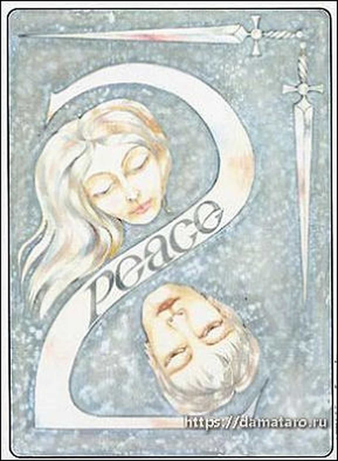 Peace card from the Gill Tarot deck