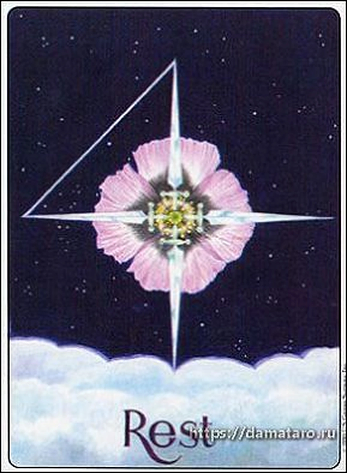 Rest card from the Gill Tarot deck