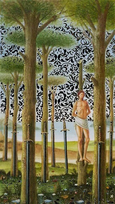 Golden Botticelli Tarot card source image 16