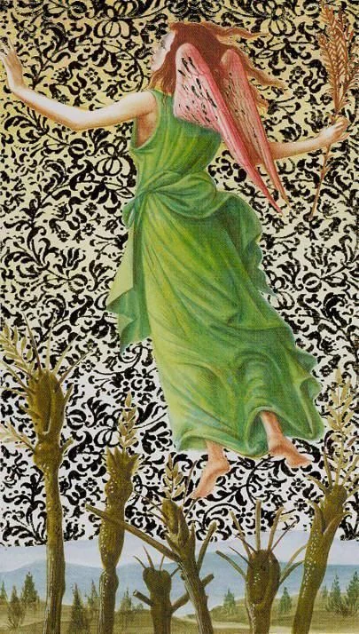 Golden Botticelli Tarot card source image 21